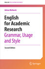 Buchcover English for Academic Research: Grammar, Usage and Style