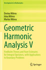 Buchcover Geometric Harmonic Analysis V