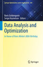 Buchcover Data Analysis and Optimization