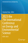 Buchcover 2023 the 7th International Conference on Energy and Environmental Science