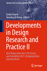 Buchcover Developments in Design Research and Practice II