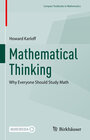 Buchcover Mathematical Thinking