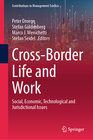 Buchcover Cross-Border Life and Work