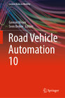 Buchcover Road Vehicle Automation 10