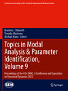 Buchcover Topics in Modal Analysis & Parameter Identification, Volume 9