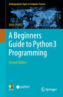 Buchcover A Beginners Guide to Python 3 Programming