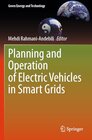 Buchcover Planning and Operation of Electric Vehicles in Smart Grids