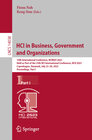 Buchcover HCI in Business, Government and Organizations