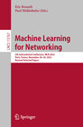 Buchcover Machine Learning for Networking