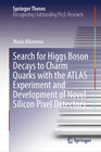 Buchcover Search for Higgs Boson Decays to Charm Quarks with the ATLAS Experiment and Development of Novel Silicon Pixel Detectors