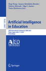 Buchcover Artificial Intelligence in Education