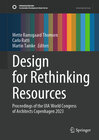 Buchcover Design for Rethinking Resources