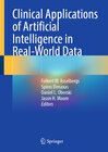 Buchcover Clinical Applications of Artificial Intelligence in Real-World Data