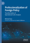 Buchcover Professionalization of Foreign Policy