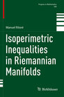 Buchcover Isoperimetric Inequalities in Riemannian Manifolds
