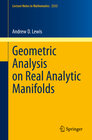 Buchcover Geometric Analysis on Real Analytic Manifolds