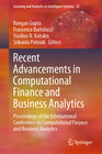 Buchcover Recent Advancements in Computational Finance and Business Analytics