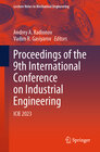 Buchcover Proceedings of the 9th International Conference on Industrial Engineering