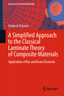 Buchcover A Simplified Approach to the Classical Laminate Theory of Composite Materials