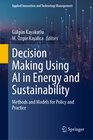 Buchcover Decision Making Using AI in Energy and Sustainability