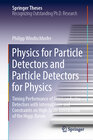 Buchcover Physics for Particle Detectors and Particle Detectors for Physics