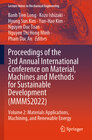 Buchcover Proceedings of the 3rd Annual International Conference on Material, Machines and Methods for Sustainable Development (MM