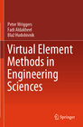 Buchcover Virtual Element Methods in Engineering Sciences