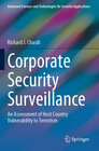 Buchcover Corporate Security Surveillance