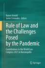 Buchcover Rule of Law and the Challenges Posed by the Pandemic