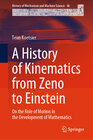 Buchcover A History of Kinematics from Zeno to Einstein