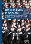 Buchcover Office and Duty in King Lear