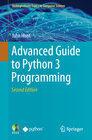 Buchcover Advanced Guide to Python 3 Programming