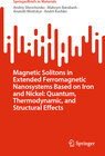 Buchcover Magnetic Solitons in Extended Ferromagnetic Nanosystems Based on Iron and Nickel: Quantum, Thermodynamic, and Structural