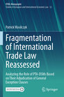 Buchcover Fragmentation of International Trade Law Reassessed