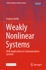 Buchcover Weakly Nonlinear Systems