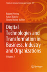 Buchcover Digital Technologies and Transformation in Business, Industry and Organizations