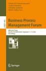 Buchcover Business Process Management Forum