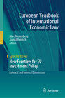 Buchcover New Frontiers for EU Investment Policy