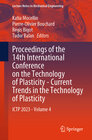 Buchcover Proceedings of the 14th International Conference on the Technology of Plasticity - Current Trends in the Technology of P