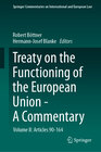 Buchcover Treaty on the Functioning of the European Union - A Commentary