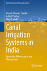 Buchcover Canal Irrigation Systems in India