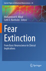 Buchcover Fear Extinction