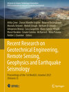 Buchcover Recent Research on Geotechnical Engineering, Remote Sensing, Geophysics and Earthquake Seismology