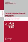Buchcover Quantitative Evaluation of Systems