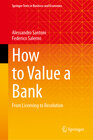 Buchcover How to Value a Bank