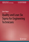 Buchcover Quality and Lean Six Sigma for Engineering Technicians
