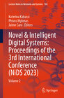 Buchcover Novel & Intelligent Digital Systems: Proceedings of the 3rd International Conference (NiDS 2023)