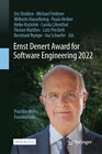 Buchcover Ernst Denert Award for Software Engineering 2022
