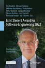 Buchcover Ernst Denert Award for Software Engineering 2022