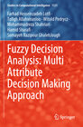 Buchcover Fuzzy Decision Analysis: Multi Attribute Decision Making Approach